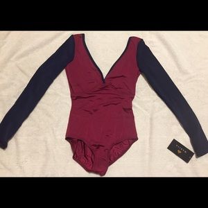 Miriia long sleeved leotard